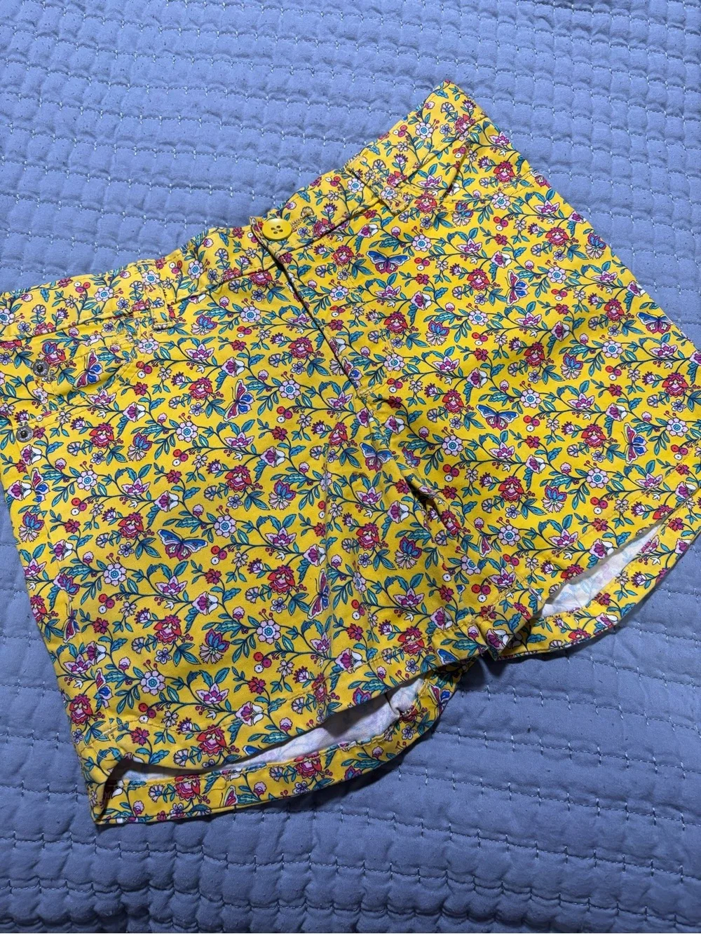 GAP Yellow Floral Kids' Shorts